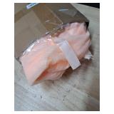 Mengersi Canopy Bed Curtains for Girls Kids - Bed Canopy for Girls Bed Drapes Mosquito Net - Cute Princess Bedroom Decoration Accessories(Full, Peach)