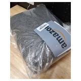 KICMOR Round Rug 4ft for Bedroom, Black and White Fluffy Soft Circle Area Rug Small Fuzzy Shag Shaggy Living Room Carpet, Indoor Checkered Circular Rug for Kids Room Home Decor Aesthetic, Nursery