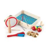 Melissa & Doug Band-in-a-Box Clap! Clang! Tap! - 10-Piece Musical Instrument Set