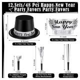 Shappy 48 Pcs New Year