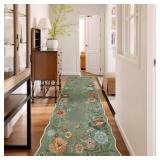 Lahome Floral Hallway Runner Rug Non Slip, 2