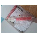 Nuliie 8PCS Silicone Flanges Insert Replacement Kit, Flange Sizing Kit 15/17/19/21mm for 24mm Flange/Shield Breast Pumps, Pumping Essential Kit for Moms