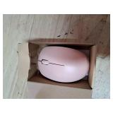 seenda Wireless Mouse for Laptop, 2.4G Noiseless Mouse with USB Receiver - Optical Tracking Portable Computer Mice for Chromebook, PC, Tablet, Windows System, 24 Months Battery Life - Pink