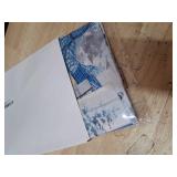 Breling 3 Pcs Winter Snowflake Kitchen Curtains Valances and Tiers Set for Windows Winter Snowman Gnome Gifts Pine Tree Decor Short Curtain Set for Bedroom Window Treatment Decor Party Supplies