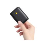 VOLTME Portable Charger, Slim 10000mAh 5V/3A Power Bank, USB C in&Out High-Speed Charging Battery Pack, Travel Essentials Compatible with iPhone 17/16Series,Samsung S25/S24, Google iPad etc(Black)