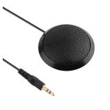 Dreokee Conference Microphone 3.5mm Desktop Computer Mic for Computer Desktop and Laptop 360Â° Omnidirectional Condenser Mic for Online Meeting/Class, Skype, Recording, Chatting, Gaming