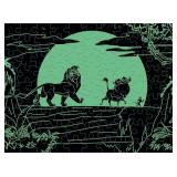 Ceaco - Disney - The Lion King - Glow in The Dark - 100 Piece Jigsaw Puzzle