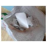 Command Broom and Mop Grippers Wall Hook  White  Damage Free Organizing  3 Hangers