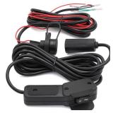 Taukealugs Winch Hand Remote Controller with Ergonomic Grip and Control Socket Assembly for ATV UTV Winch