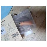 THE TOOL LAB All Day Fitting Duo (Glow type) - Premium Base Makeup Set for Liquid Cream Powder Foundation, Buffing Blending Face Brush, Sponge, Portable Case - 1.1\" Flat Top Brush