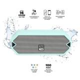 Altec Lansing - HydraJolt Wireless Bluetooth Speaker, Waterproof Portable Speakers with Built in Phone Charger and Lights, Everything Proof Outdoor, Shockproof, Snowproof, 16 Hours Playtime