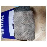 MIULEE Pack of 4 Couch Throw Pillow Covers 18x18 Inch Neutral Soft Decorative Chenille Pillow Covers Farmhouse Boho Cushion Covers for Mid Century Modern Spring Home Decor Sofa Bedroom Living Room