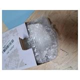 Jewelry Dish Tray, Ring Dish, Ceramic Trinket Tray, Key Bowl, Decorative Plate, for Friends Sisters Daughter Mother (Milky White)