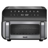 bella PRO - 10.5-qt. Touchscreen 5-in-1 Indoor Grill & Air Fryer - Stainless Steel