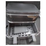 bella PRO - 4-qt. TriZone Touchscreen Air Fryer with Dual Flex Basket - Stainless Steel