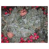 Joiedomi 9ft Artificial Christmas Garland Prelit With 100 Led Lights 27 Pine ...