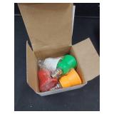 Pumtus 5 Pcs Pressure Washer Nozzle Guards, Power Washer Nozzles Tips with Rubber Protector, Washing Nozzles Holder and Soap Nozzle, Pressure Washing Tips with 1/4\" Quick Connect, Orifice 3.0