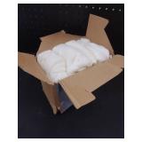 Celltestria 6pcs Knitted Christmas Hanging Stockings Decoration, 18Inches 15inch Cream White Ivory Large Cable Xmas Personalized Knit Stocking with Name Tags for Home Farmhouse Holiday Party Decor