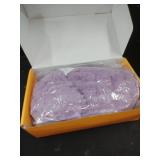 REVIX Microwavable Booties and Hot Feet Warmers for Women & Men, Heated Foot Warmer with Flaxseed Moist Heat Therapy for Cold Feet, Purple, L