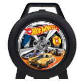 Mattel: Hot Wheels 30 Car Case - Wheel-Shaped Organizer, Storage Accessory, Holds 1:64 Scale Die-Cast Toy Vehicles, Play-Display, Officially Licensed Amazon Exclusive