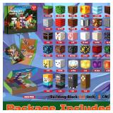 200 PCS Magnetic Blocks with Light Up Blocks - Magnetic Building Blocks, Magnetic Construction Cube Toys, STEM Sensory Learning Toys, Christmas Birthday Gifts for Toddlers Boys and Girls Age 3+