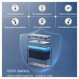 DR.PREPARE 12V 20Ah LiFePO4 Lithium Battery with Grade A+ Cells, 4000+ Deep Cycle Lithium Iron Phosphate Rechargeable Battery with 20A BMS for Fish Finder, Solar, Lighting, Alarm System