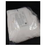 Pizuna Pure 100% Cotton Queen Size Sheet Set White, 800 Thread Count 100% Long Staple Cotton Sateen Queen Sheet Set with 15\" Deep 2 Extra Pillowcases (Combed Cotton Bed Sheet Set)