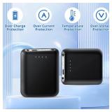 A2PCS Rechargeable Batteries 5V 5000mAh for Heated Socks, 4 Heating Settings Large Capacity Replacement Li-Polymer Battery