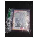 Frinalayoi Christmas Picture Frame, 4x6 Inch Xmas Snowflakes Wooden Photo Frames, Holiday Gifts for Family Friends Lovers, Christmas Winter Party Home Tabletop Decorations -002