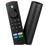 Replacement Voice Remote Compatible with All Fires Series Smart TV Cube(1st/2nd/3rd Gen),TV Stick(4K/4K Max/Lite),Smart TVs (3rd Gen),for Hisense/TCL Smart TVs