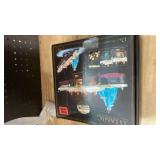 Zylvoxia Titanic Building Set, 2288 Pcs Titanic Big Ship Model Block Set with Glacier and Glowing Light Strip, Giant Ship Building Model Set for Adults and Kids