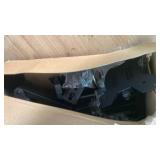 Suptek Dual Monitor Desk Mount, Adjustable Dual Monitor Arm for 2 Computer Screens up to 27 inch, Dual Gas Spring Monitor Arm, Holds up to 22 lbs Each, VESA 75x75/100x100 mm, Black (MD9442)