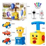Balloon Launcher Toy Set, Balloon Powered Cars, Creative Inflatable Pump Racing Car, Scientific Experiment Intelligence Education Preschool Children