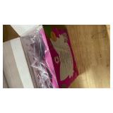 iClever Kids Headphones Cat Ear, LED Light Up, 85dBA Safe Volume, Stereo Sound Toddler Headphones for Travel School, Foldable 3.5mm Wired Kids Headphone for iPad Tablets, Meow Lollipop-Hot Pink