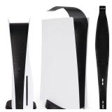 Dust Cover Net Compatible with PlayStation 5 - Protects PS5 Console from Dust, Lint & Hair (Fits Disc & Digital Editions) (Black)