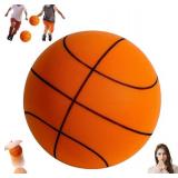 Silent Basketball Size 7 (29.5\") - Upgrade Foam Indoor Basketball for Quiet Dribbling and Indoor Training, Pro PU Foam Ball â Real Feel Higher Bounce Quieter