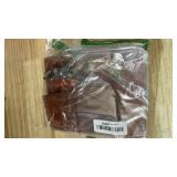 Thyle Christmas Card Keeper Set Christmas Card Photo Album Wooden Xmas Greeting Holder Organizer with Stand Hole Punch Binder Postcards Storage Keepsake Book for Holiday Gift(Xmas Wreath)