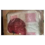 SHIYUE Cute Cherry Bath Mat for Bathroom Checkered, Non Slip Extra Soft Fluffy Absorbent Microfiber Fun Shower Decor (Pink 18\"x26\")