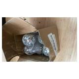 Youdepot Disco Ball Light String â 10 LED 9.84-Foot Mirror Disco Ball String Lights, Battery Powered for Party, Wedding, Christmas, Holiday, Classroom Decor (Silver White, 1.57 Inch)