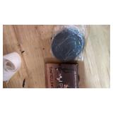 3 Pack Silicone Coasters for Drinks, Thickened Coaster with Deep Tray Grooved Design Cup Mat, Washable Heat Resistant Durable Non-Slip Coasters for Coffee Table Wooden Desk Kitchen Bar (Dark Grey)