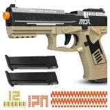 Toy Gun with Automatic Reloading Rebound Shell Ejecting and Soft Foam Blaster, Ideal for Shooting Games, Education Model Toys, Gift for Kids Boys Girls