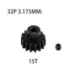 Metal Steel 3.175mm Shaft 32P Pinion Gear Set 15T 16T 17T 18T 19T Compatible with 1/10 Crawler Truck Traxxas Arrma HSP HPI AXIAL Tamiya LOSI RC Car Upgraded Parts