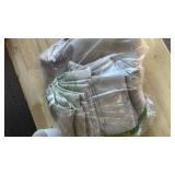 BGment Blackout Curtains 90 Inch Length 2 Panels Set, Grommet Thermal Insulated Blackout Curtains with Wave Line and Dots Printed for Bedroom,Camel, 2 Panels, Each Panel 52 x 90 Inch