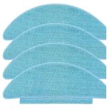 Lubluelu 4 Pack Vacuum Mop Cloth Pads Replacement SL60D, SL61 and SL60W Robot Vacuum, Reusable Microfiber Soft Pad