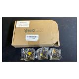 Treela 18 Pcs Employee Appreciation Awards Gifts Bulk Small Acrylic Trophies Mini Thank You Plaque Gifts for Recognition Adults Students Classroom Office Graduation Decorations(Star,Gold)