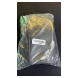 Barossa Design Shower Curtain Liner - Clear Black Premium PEVA Shower Liner with 3 Magnets and Metal Grommets, Waterproof Lightweight Standard Size Curtains for Bathroom - Translucent Black