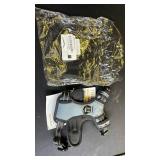 Timos Dog Harness Small Sized, No Pull with Neck Lockable Snap,No Choke Front Clip Dog Reflective Harness,Adjustable Metal Rings 3 Buckles,Easy Control Handle for Small Dogs Gray S