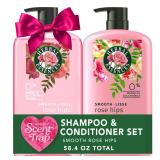 Herbal Essences Shampoo & Conditioner Set, Smooth Collection, Paraben-Free, Color-Safe, with Rose Hips & Vitamin E, 29.2 Fl Oz Each, 2-Pack