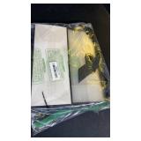 Gdotmely 12 Pcs Clear Plastic Gift Bags with Die Cut Handles,Reusable Party Favor Bags with Ribbons, Clear Gift Bag for Wedding Bridal Baby Shower Birthday Party Business, 12 x 10 x 5