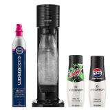 SodaStreamÂ® Black Gaiaâ¢ Sparkling Water Maker Bundle with PepsiÂ® & Mtn DewÂ® Mixes
